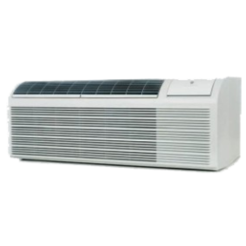 14,500 BTU Packaged Terminal Air Conditioner with Electric Heat, 10.4 EER, 3.1 Pts/Hr Dehumidification, Dual Motors, Room Freeze Protection and 265 Volts