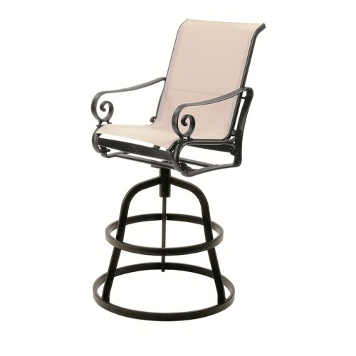 Hi-Back Swivel Barstool