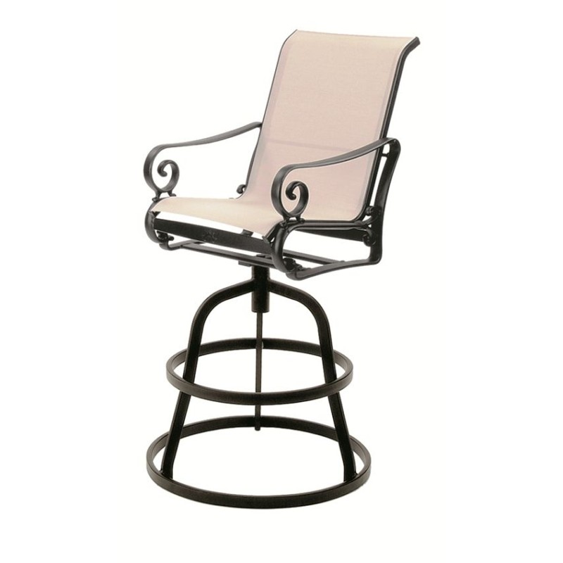 Hi-Back Swivel Barstool