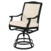 Swivel Counter Stool  EM103 Optional Cushion