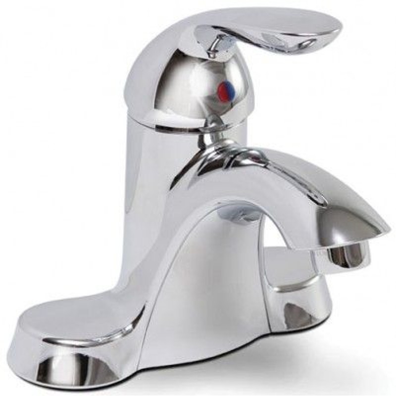 Single-Handle Lavatory Faucet without Pop-Up