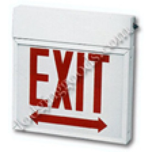 Economy Incandescent Exit Sign with Battery Backup