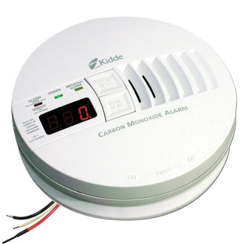 AC Hardwired Operated Carbon Monoxide Alarm with Digital Display KN-COP-IC