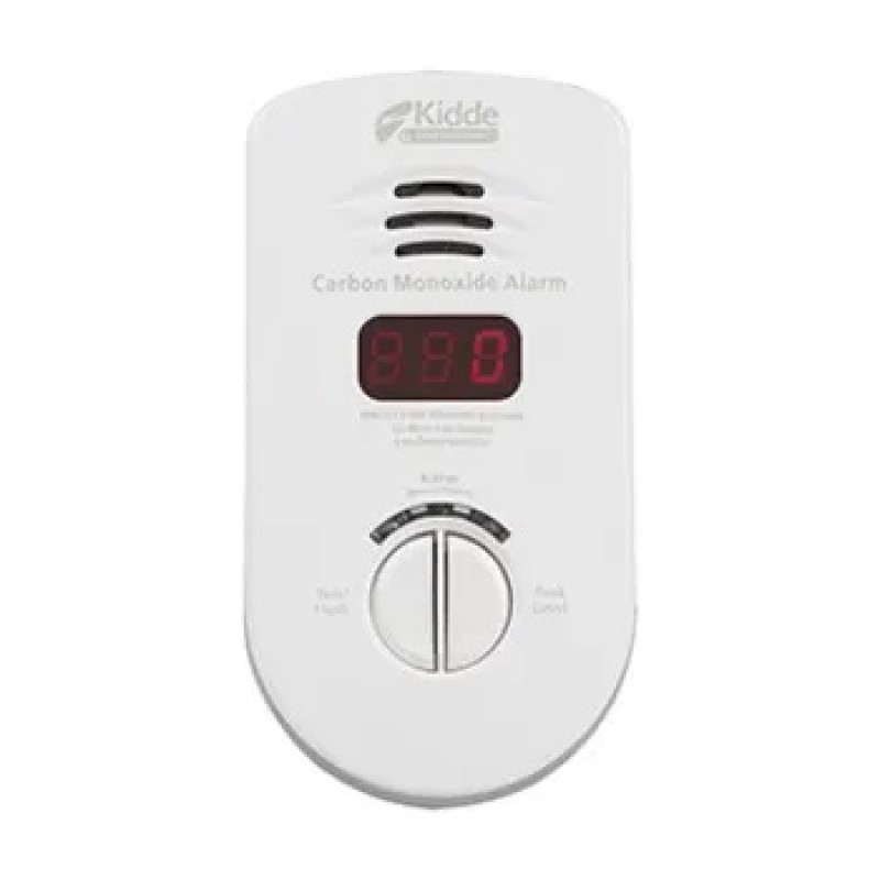 Carbon Monoxide Alarm AC Powered, Plug-In with Battery Backup and Digital Display KN-COP-DP-B