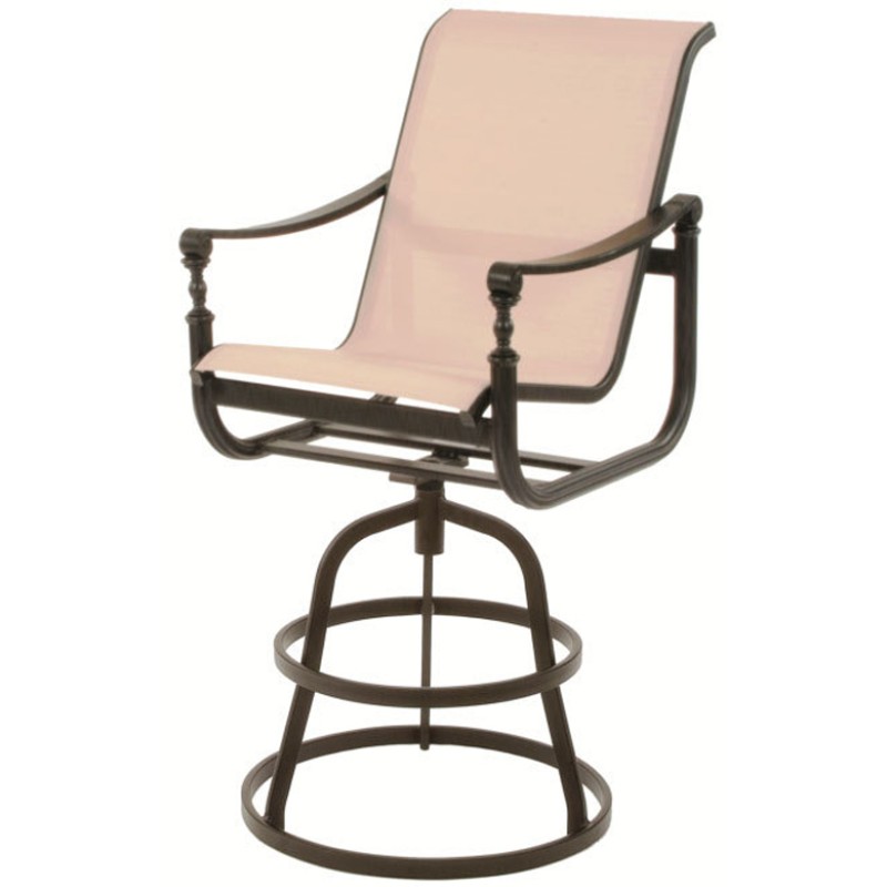 Hi-Back Swivel Barstool