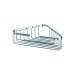 2 Tier Corner Medium Basket - Polished Chrome