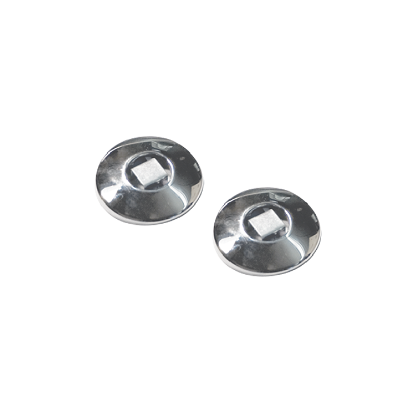 Stainless Steel Rod Flange - Polished Chrome