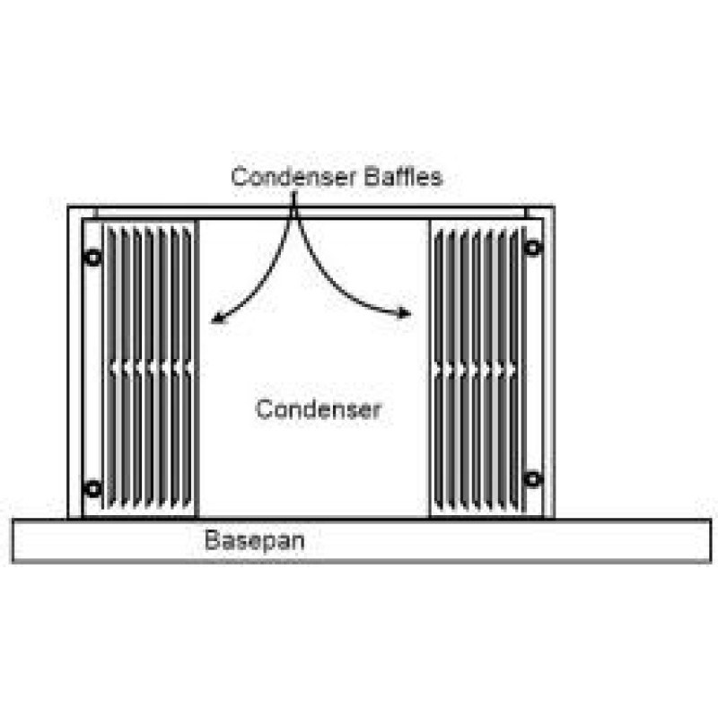 Condenser Baffle Kit  DGK1B-Condenser Baffle Kit