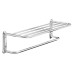 24" Towel Shelf with Bar / Supplied Fully Assembled - Satin Stainless Steel