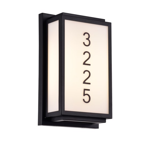 Address Lights Fixture with Room Numbers