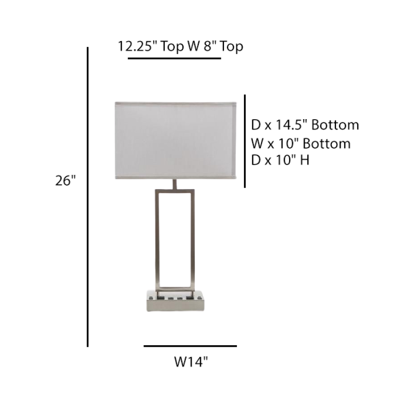 Double Desk Lamp