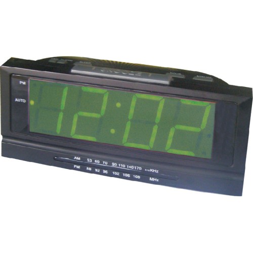 Large LED Display Alarm Clock Radio