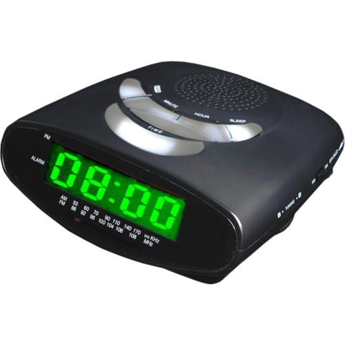 Alarm Clock Radio with MP3 Connectivity