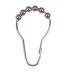 Shower Curtain Ring 12CT Six steel ball with chrome plated