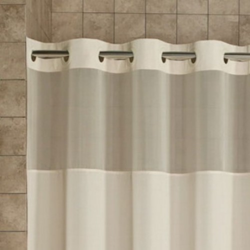 Easy-Hook Shower Curtain polyester