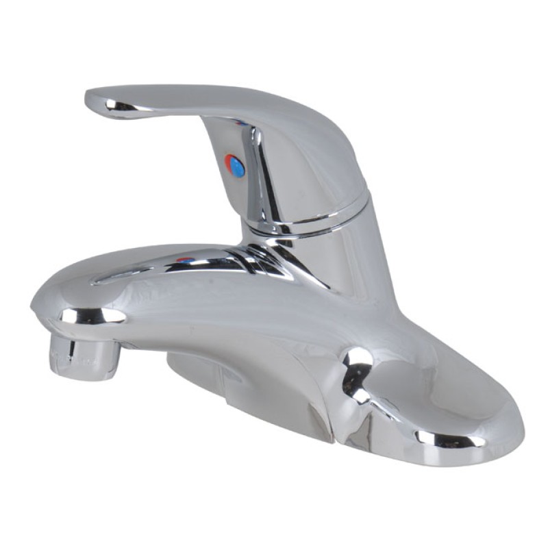 4" Lavatory Faucet Single metal lever handle