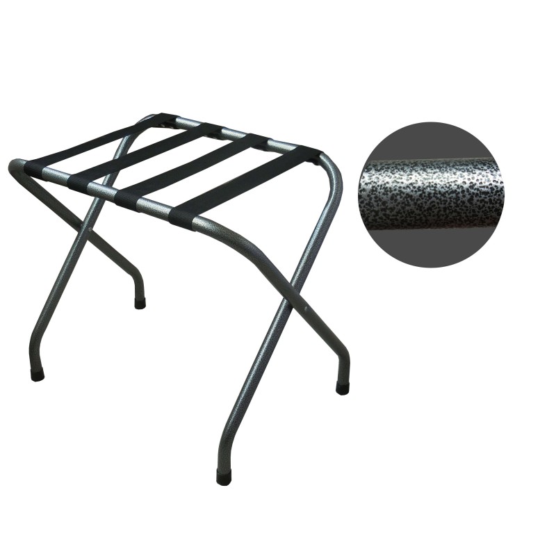 Metal Luggage Rack Hammertone coat finish