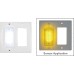 Guestroom Lighting & Shades Faceplates with & Without Night Light Bulbs