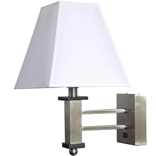 Single Arm Wall Lamp L13.5" x W13.5" x H17.75"