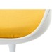 Lippa Dining Fabric Side Chair in Yellow