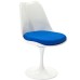 Lippa Dining Fabric Side Chair in Blue