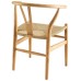 Amish Dining Wood Armchair in Natural