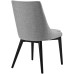 Viscount Fabric Dining Chair in Light Gray