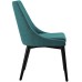 Viscount Fabric Dining Chair in Teal