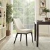 Viscount Fabric Dining Chair in Beige