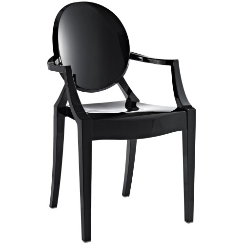 Casper Dining Armchair in Black