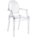 Casper Dining Armchair in Clear