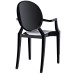 Casper Dining Armchair in Black