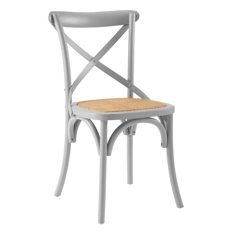 Gear Dining Side Chair in Light Gray