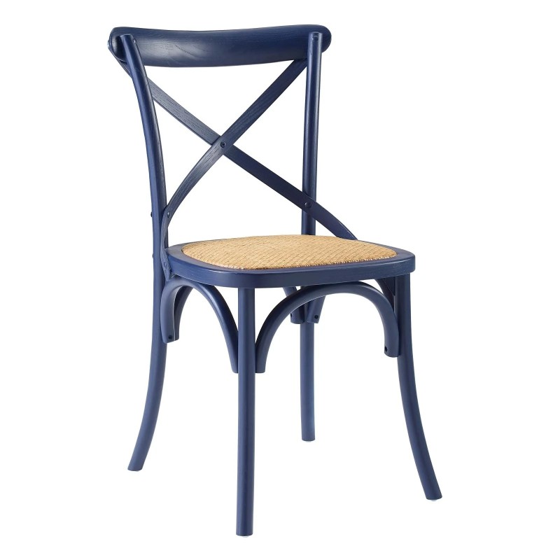 Gear Dining Side Chair in Midnight Blue