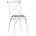 Gear Dining Side Chair in White