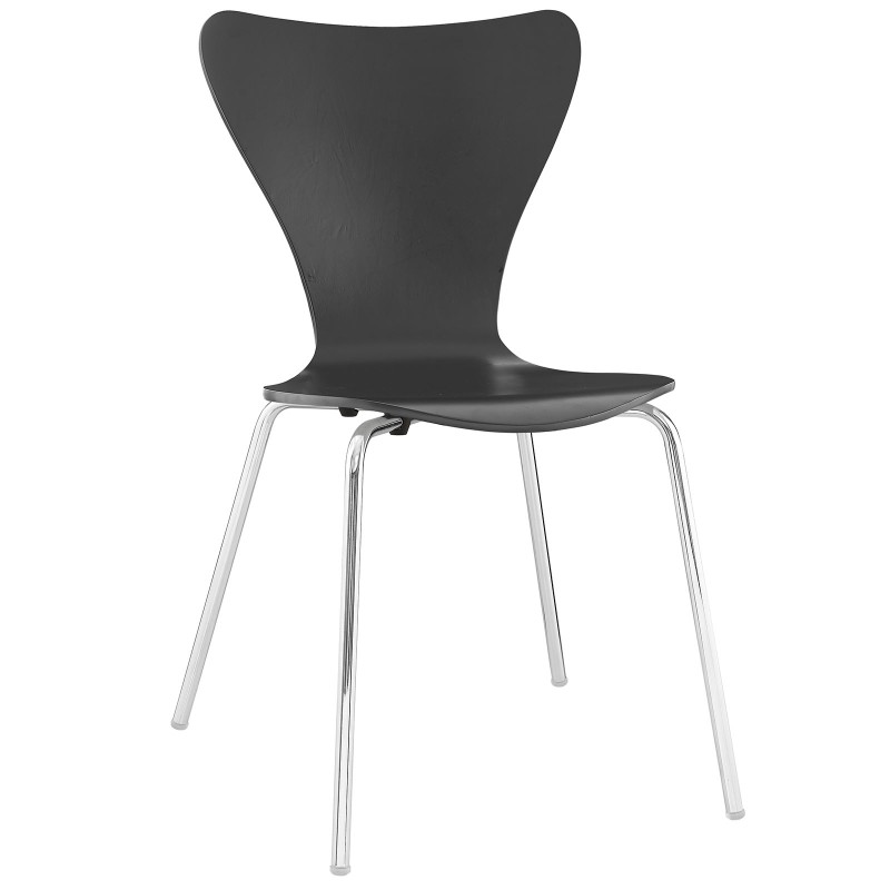 Ernie Dining Side Chair in Black