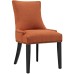 Marquis Fabric Dining Chair in Orange