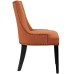 Marquis Fabric Dining Chair in Orange