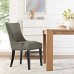 Marquis Fabric Dining Chair in Granite