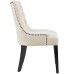 Regent Tufted Fabric Dining Side Chair in Beige