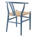 Amish Dining Wood Side Chair in Harbor