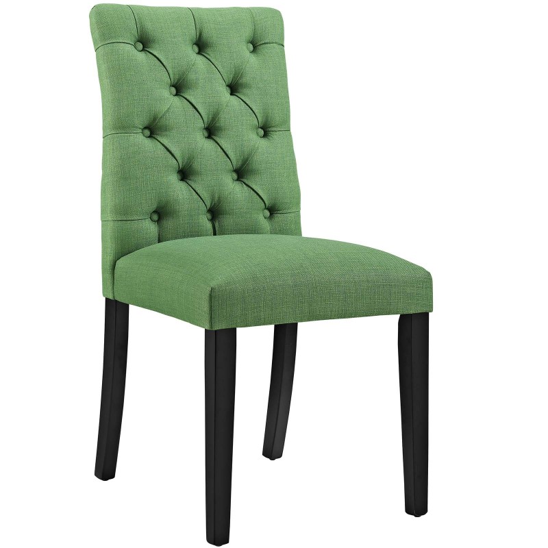 Duchess Fabric Dining Chair in Kelly Green