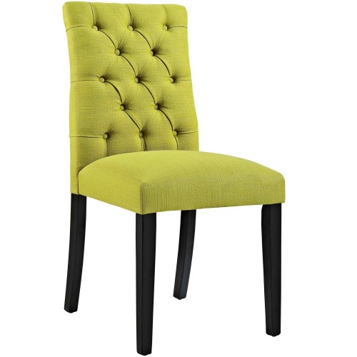 Duchess Fabric Dining Chair in Wheatgrass