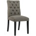 Duchess Fabric Dining Chair in Granite