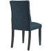 Duchess Fabric Dining Chair in Azure