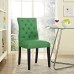 Duchess Fabric Dining Chair in Kelly Green