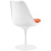 Lippa Dining Vinyl Side Chair in Orange