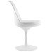 Lippa Dining Vinyl Side Chair in White