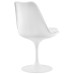 Lippa Dining Vinyl Side Chair in White