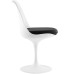 Lippa Dining Vinyl Side Chair in Black